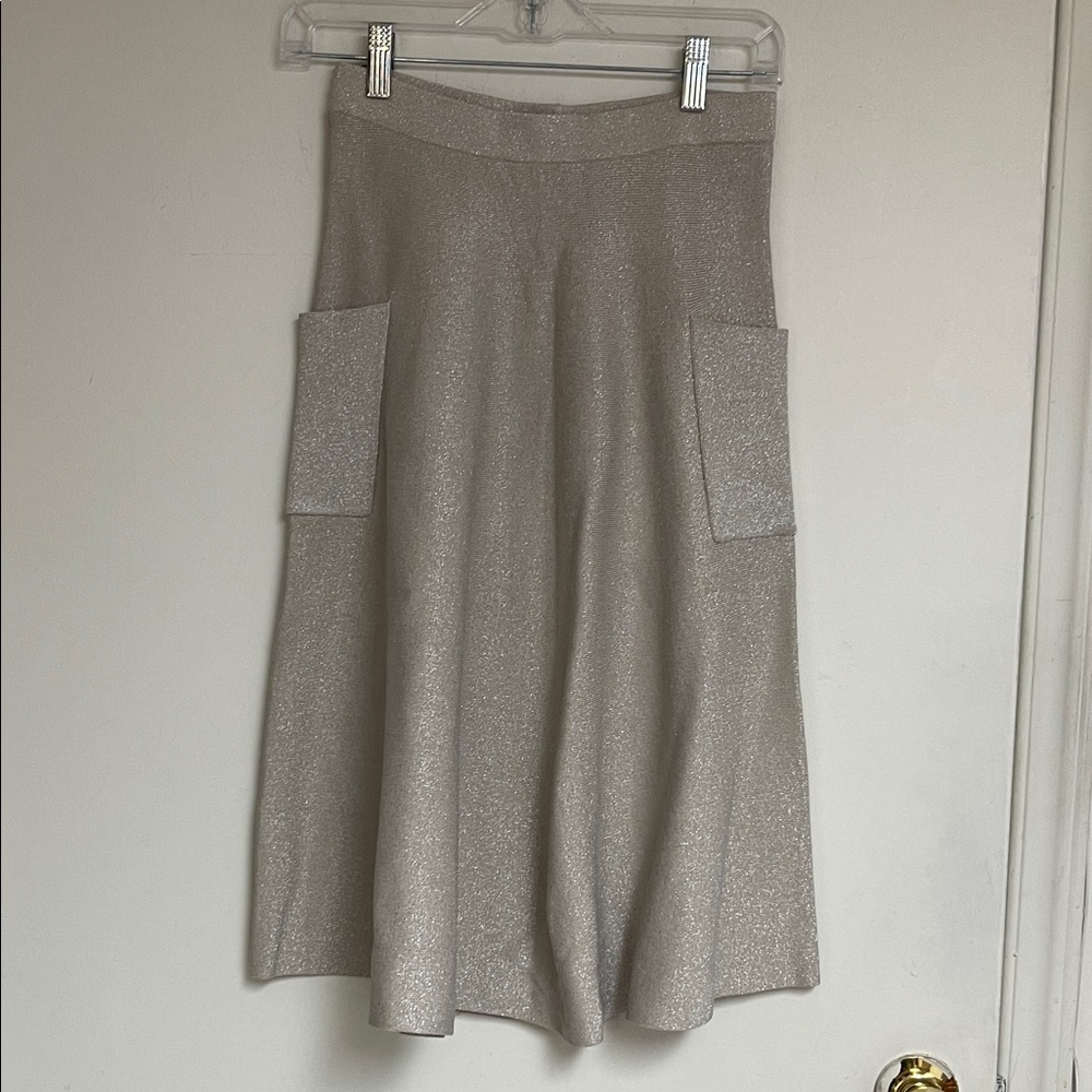 NWT KIDICHIC Elegant Rose gold shimmer Skirt for girls size 18